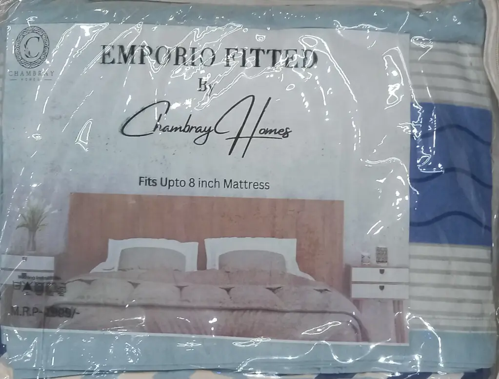 ELASTIC DOUBLE BED BEDSHEET