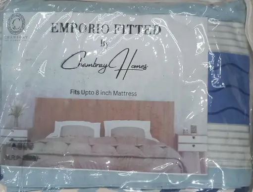 ELASTIC DOUBLE BED BEDSHEET
